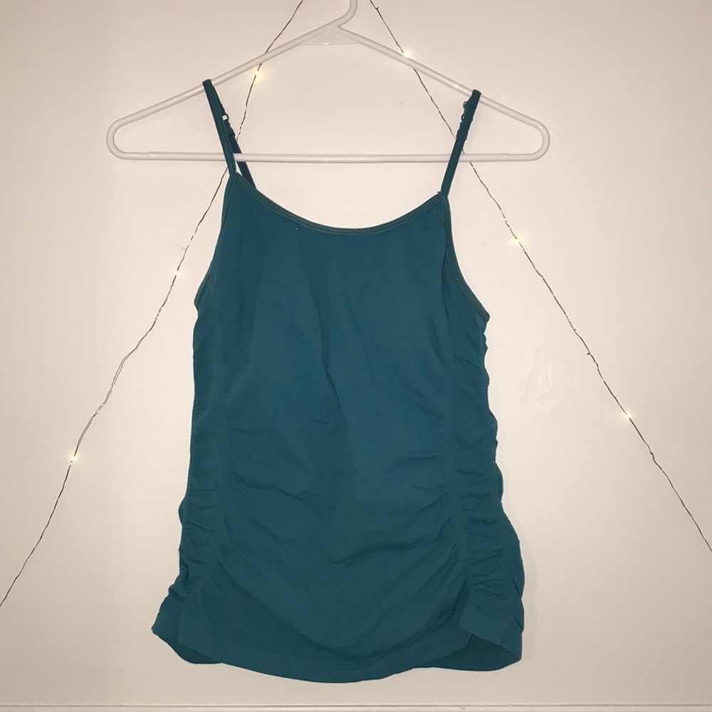 teal camisole